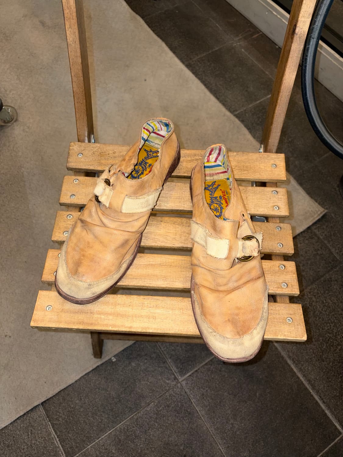 Whoop`EE’ casual shirring buckle loafers 상품이미지4