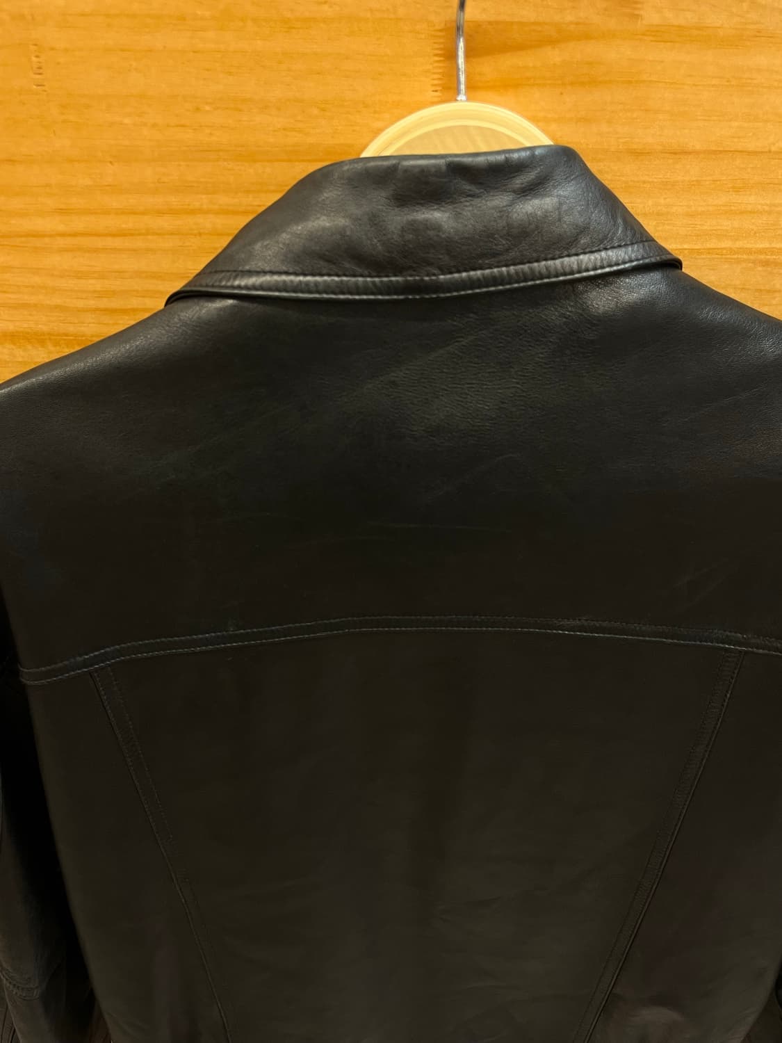 빈티지 양가죽 레더 가죽 자켓 블랙 100  #csz2773 상품이미지8