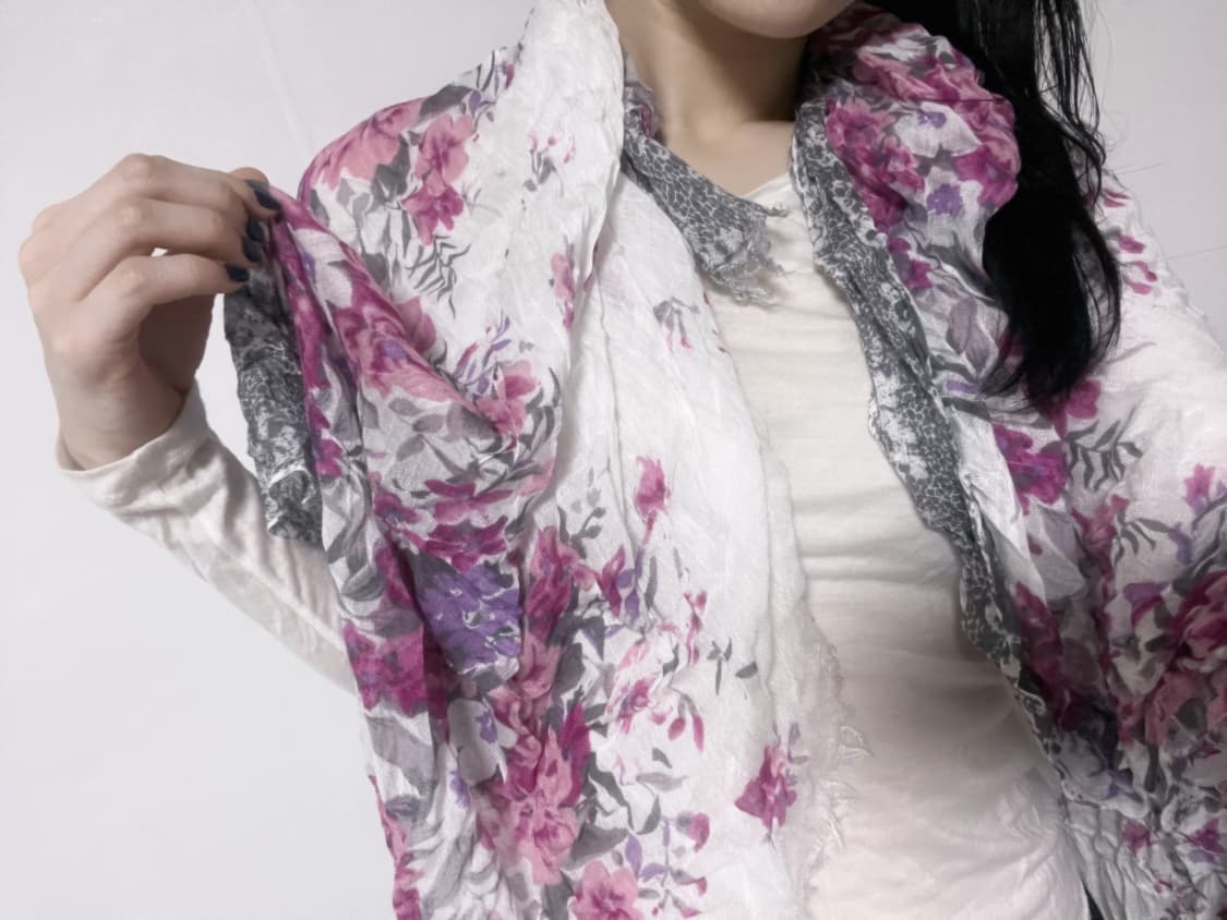 flower scarf 상품이미지3