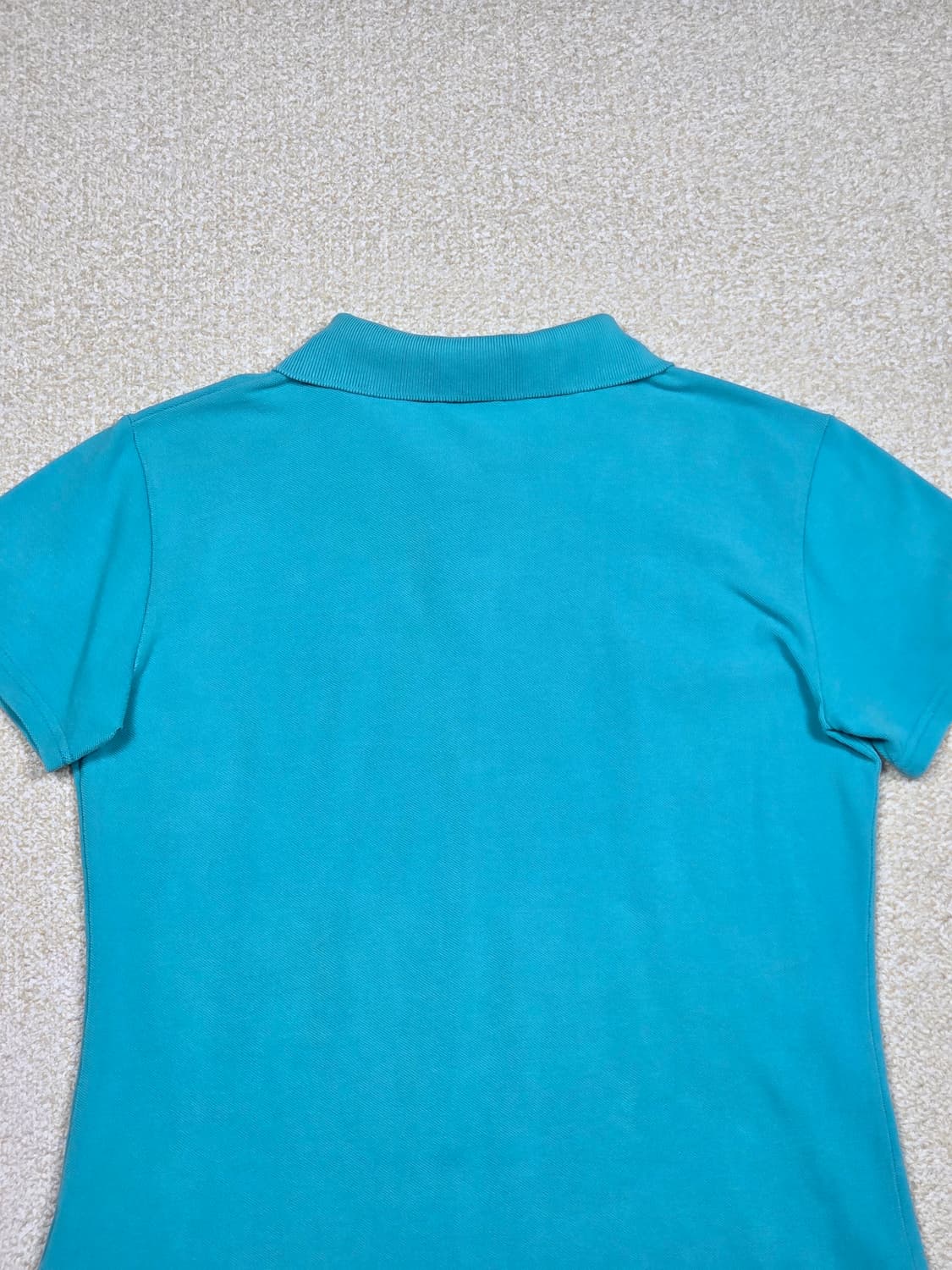 [버버리] 런던 슬림핏 기사 자수 피케 반팔 폴로 셔츠 | S00133 상품이미지6