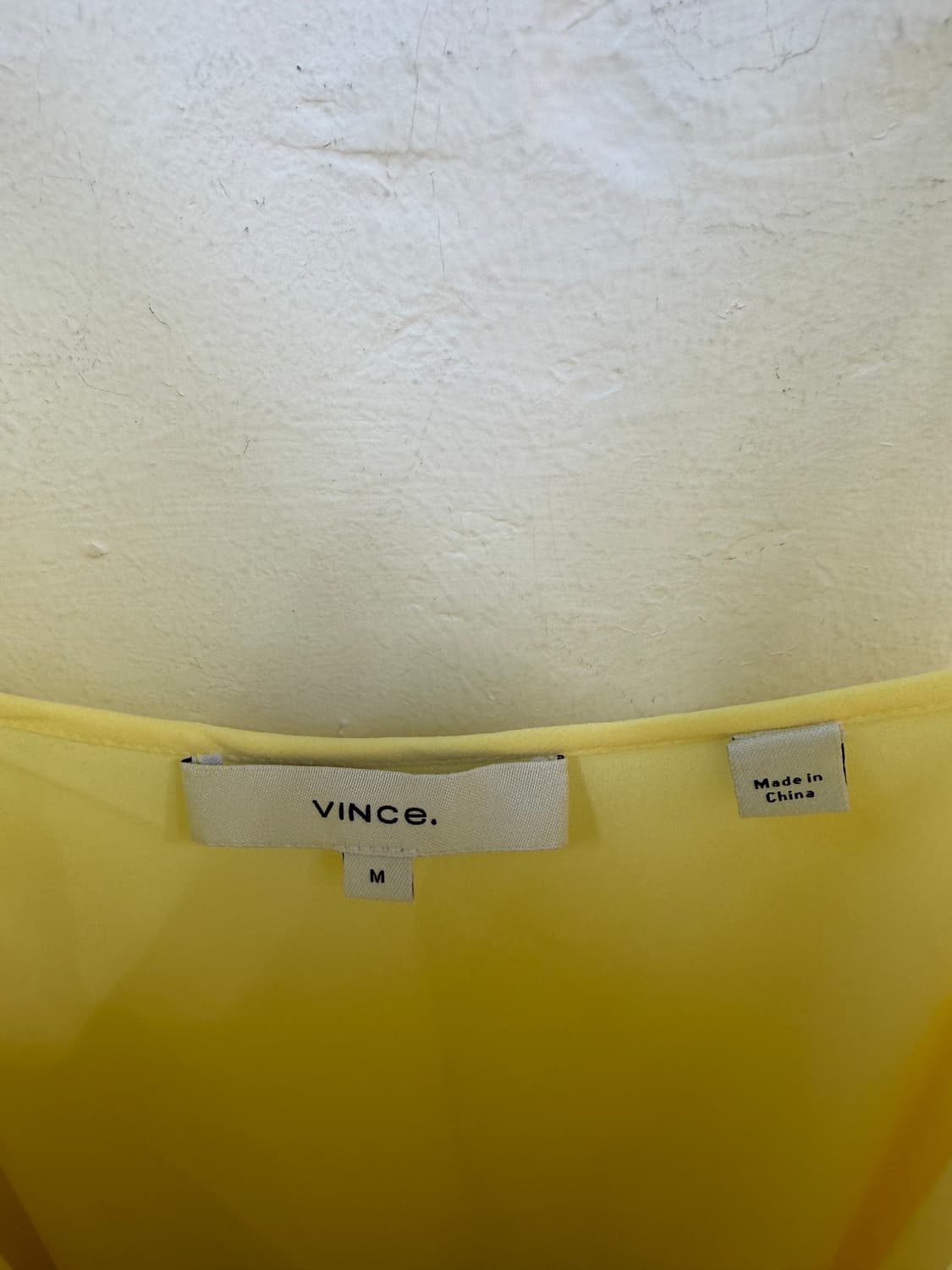 Vince 빈스 옐로우 레이어드 새틴 슬립 드레스 M 상품이미지2