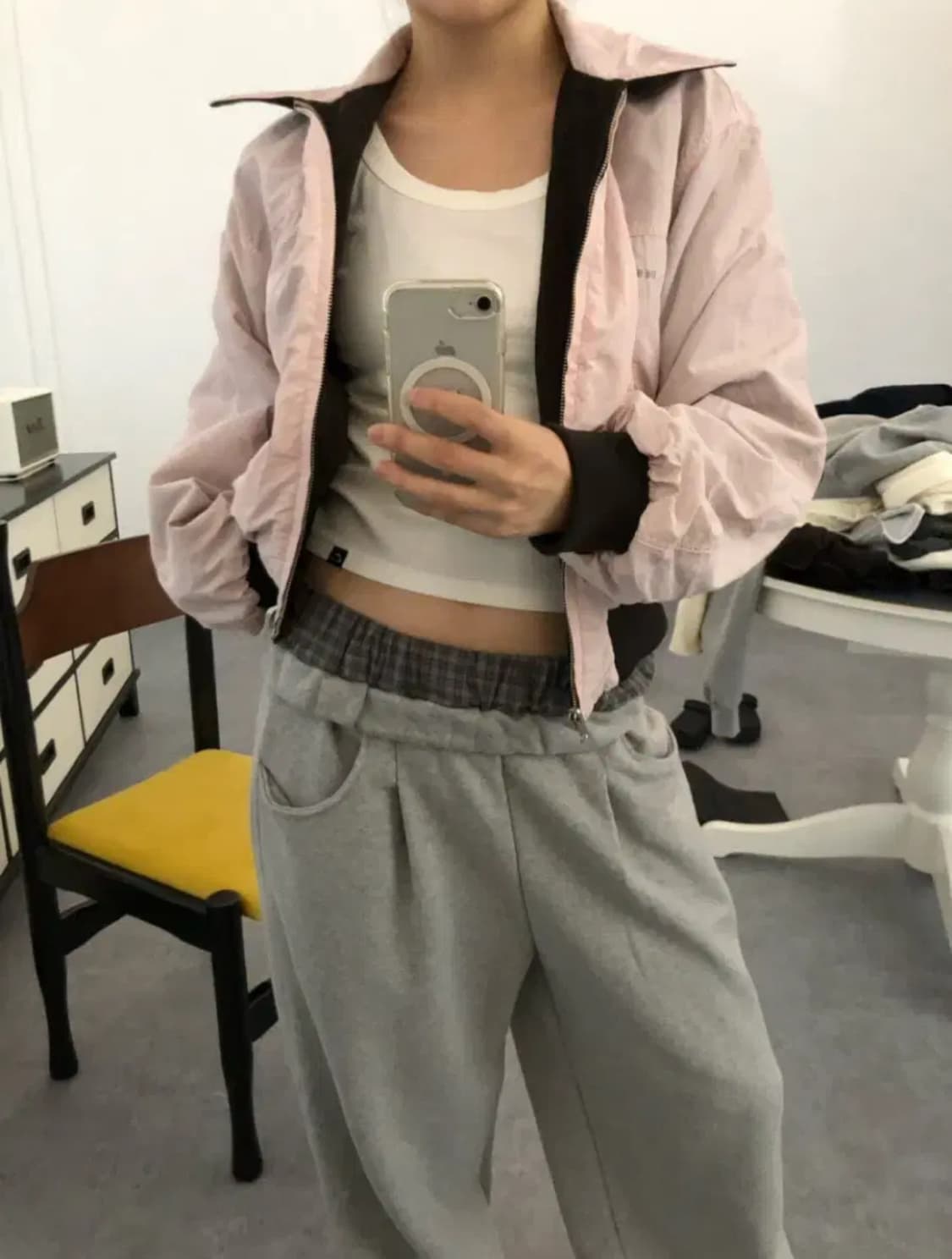 yue project 브리드 리버시블 점퍼 상품이미지1