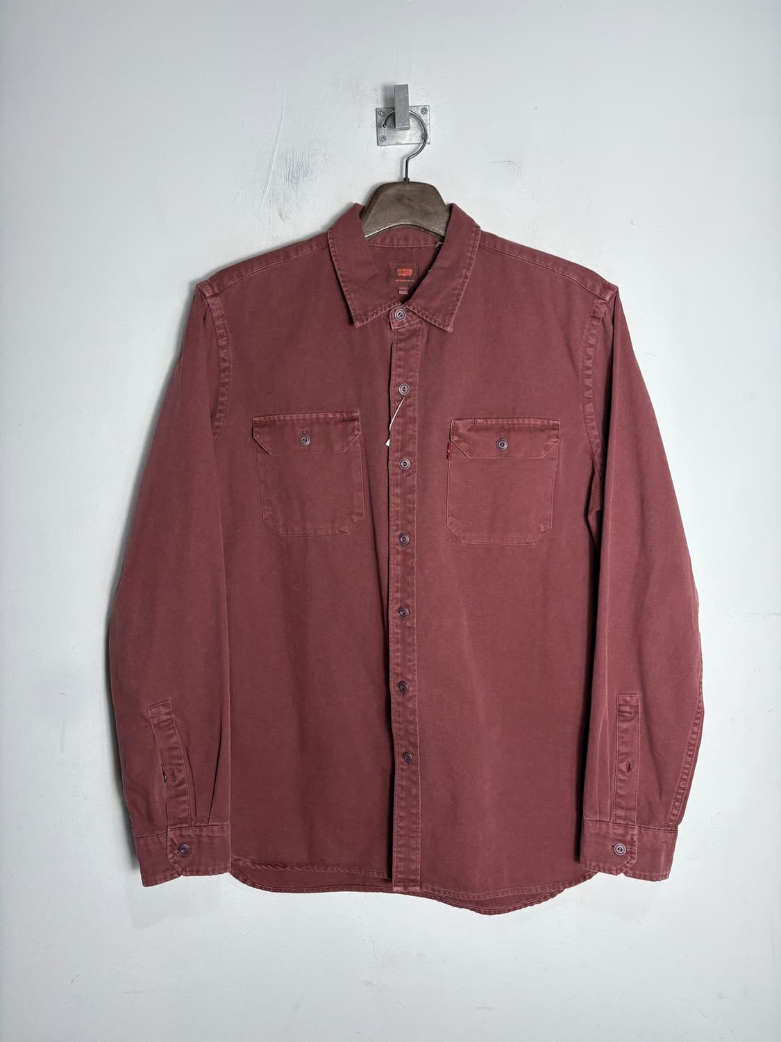 Levis 리바이스 코튼 워시드 셔츠 상품이미지1