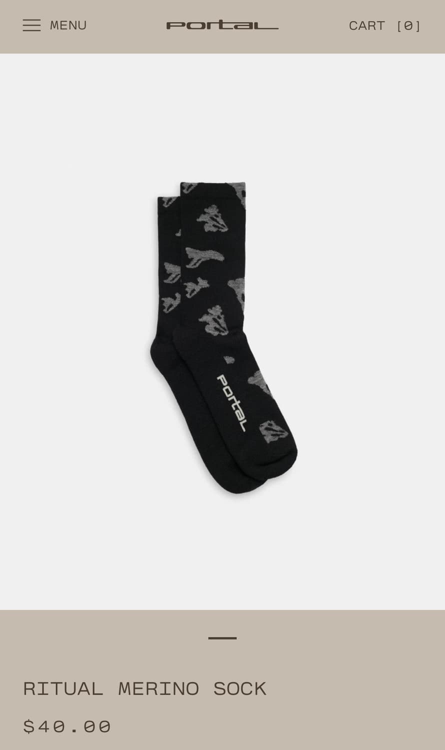 RITUAL MERINO SOCK S 상품이미지1