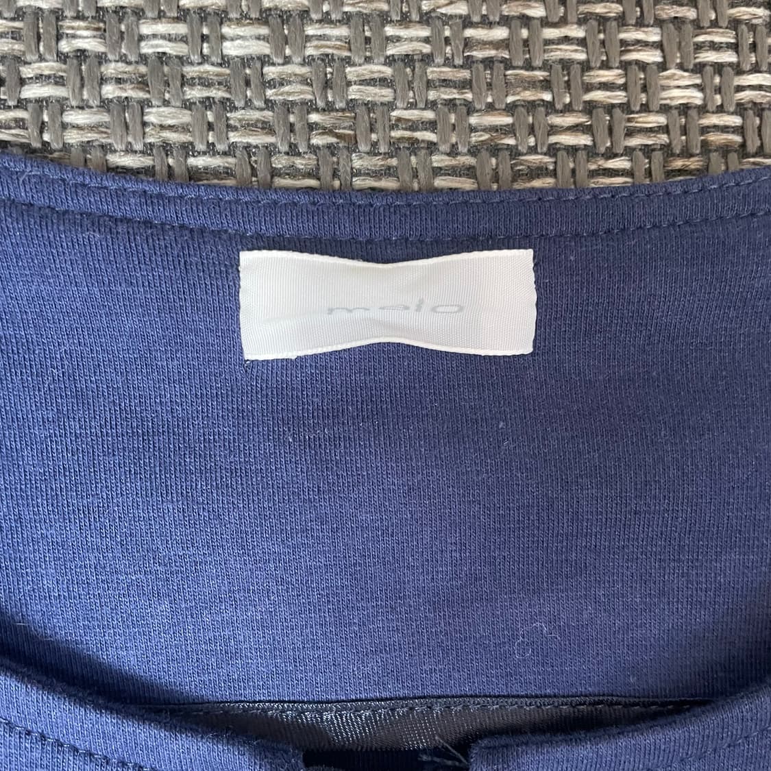 말로 네이비 블랙 배색포인트 베스트 조끼 44 상품이미지4