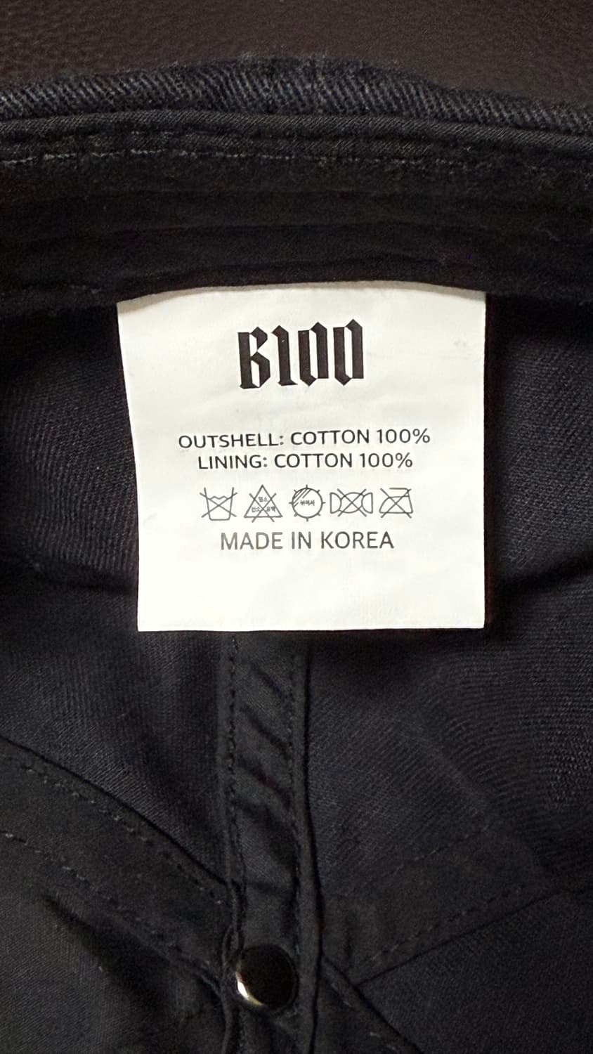 bloo 굿즈 데미지 볼캡 상품이미지3