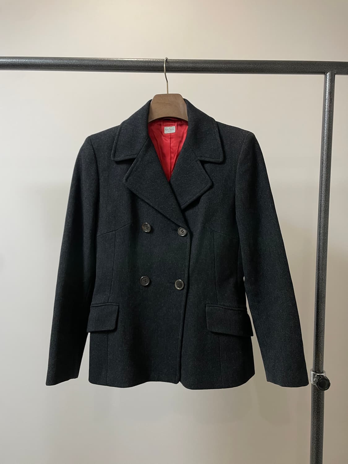 (40) Paul Smith 폴스미스 우먼 차콜 울 자켓 상품이미지1