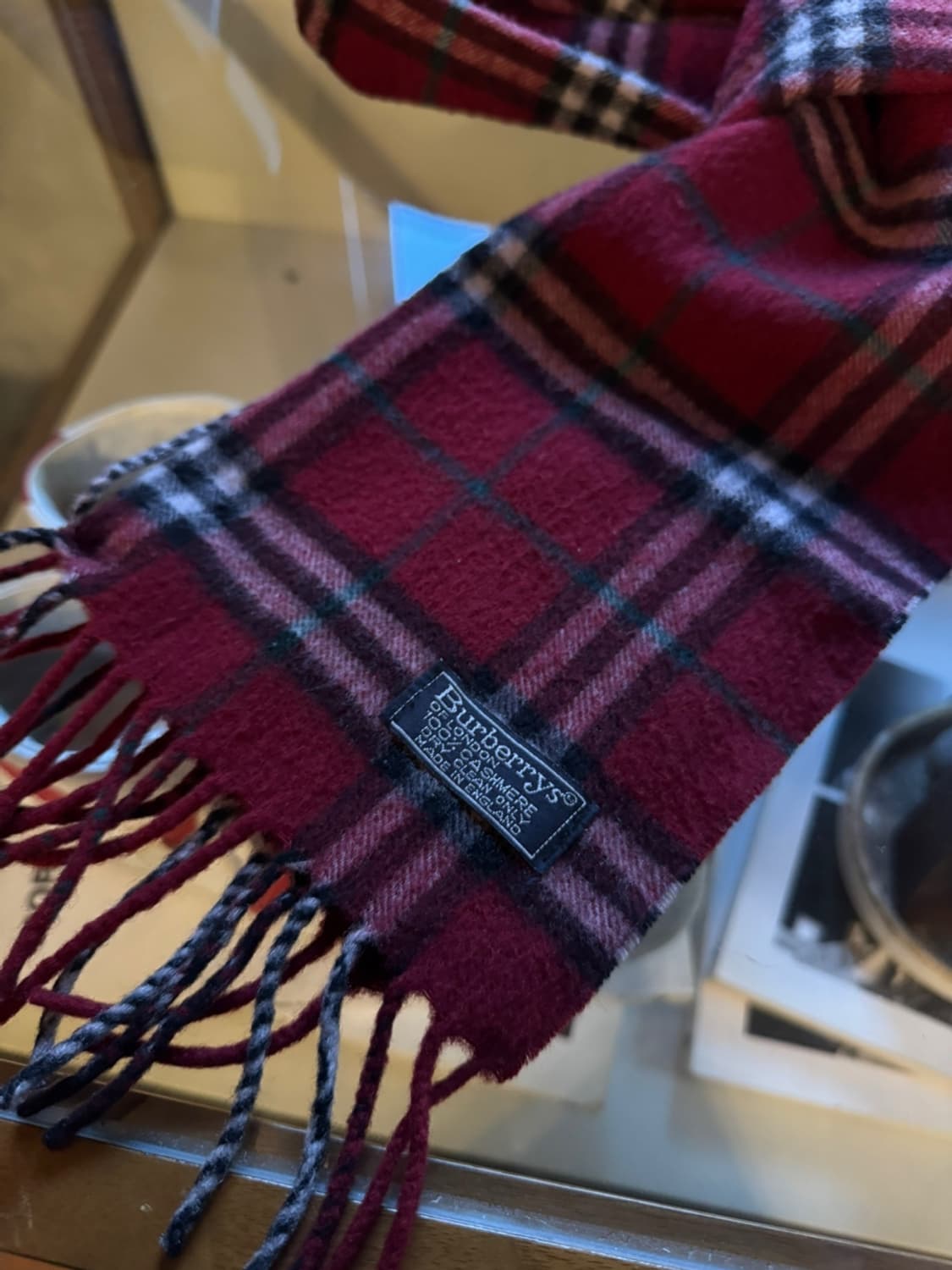 버버리 캐시미어 머플러  상품이미지8