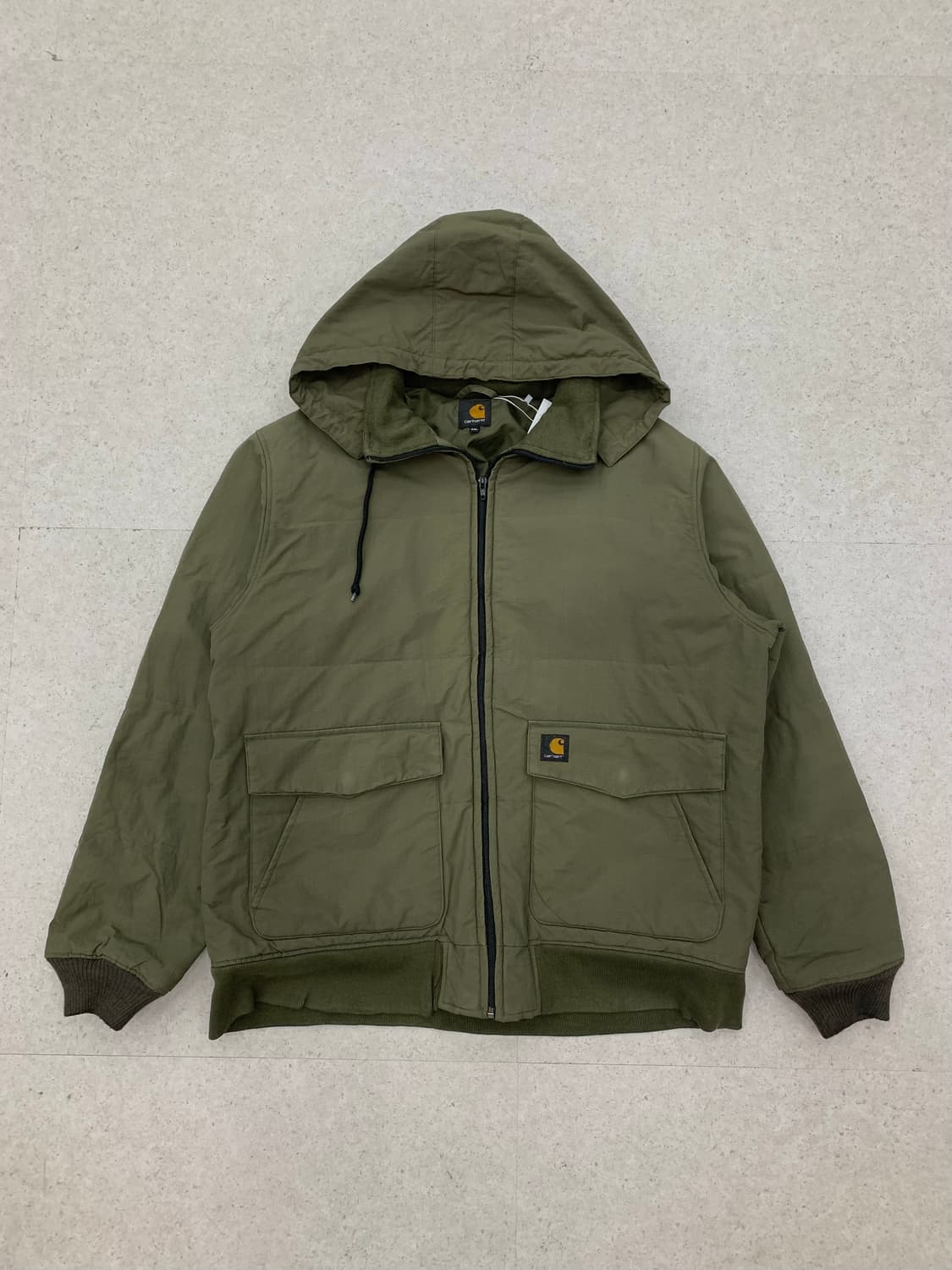 칼하트 패디드 후드 블루종 상품이미지1