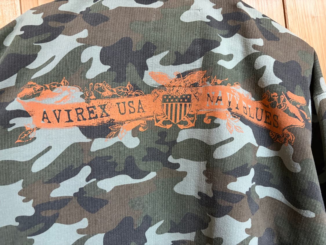 아비렉스 밀리터리 집업 상품이미지1