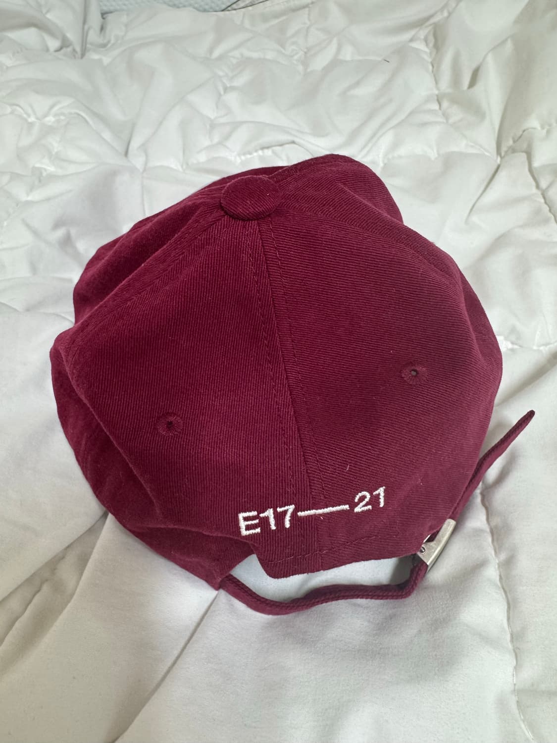 emis 버건디 볼캡 상품이미지2