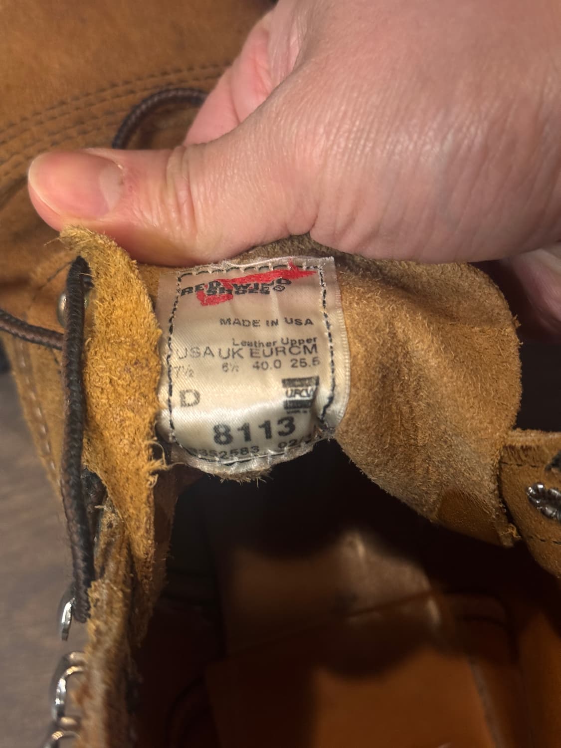 스웨이드 아이언레인저 8113 255-260추천 /목토/빅맨/ 상품이미지3