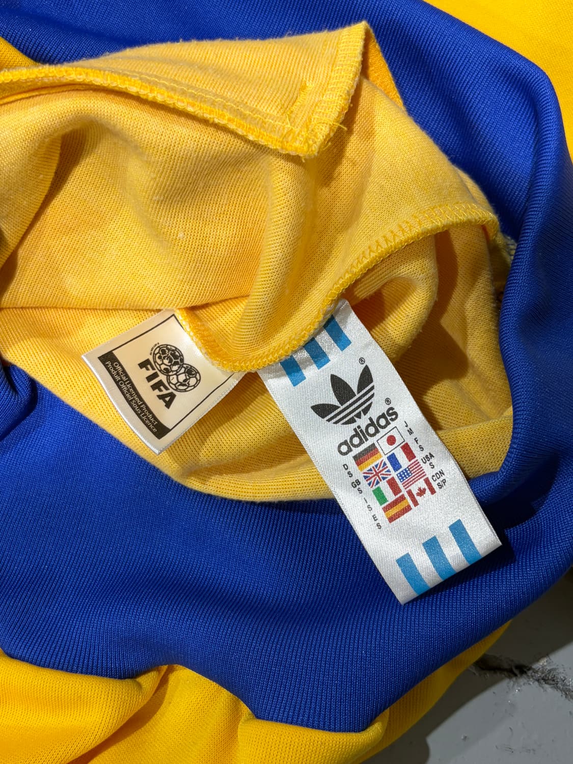 아디다스(adidas) 스웨덴 FIFA 트랙탑 져지 자켓  상품이미지5