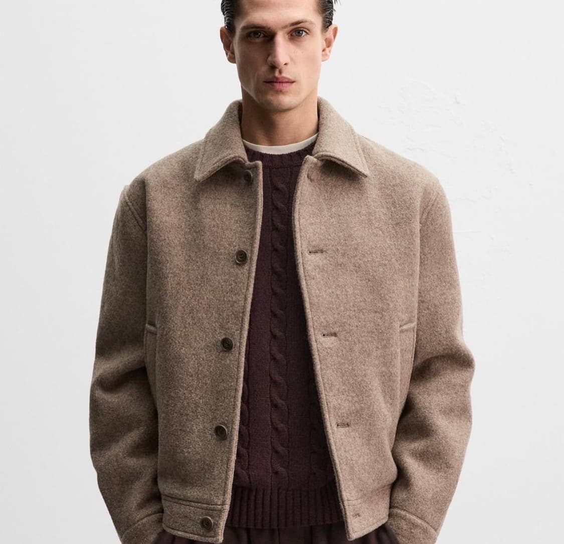 자라 오리진스 zara origins 울100% 자켓 상품이미지4