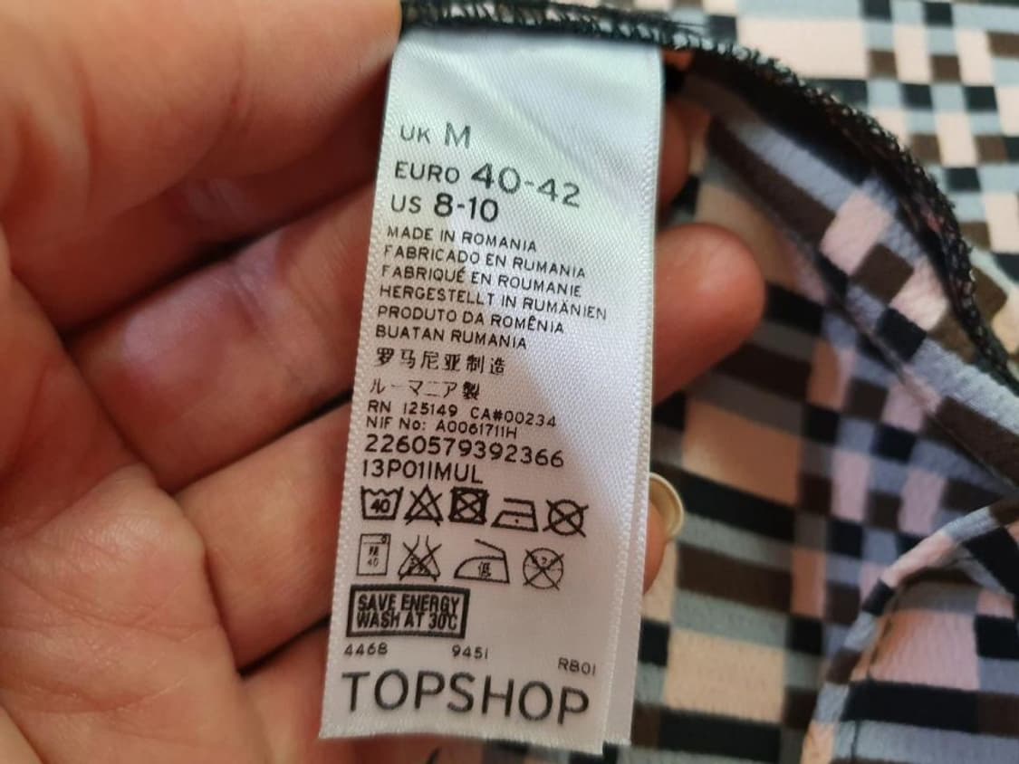 탑샵(TOPSHOP) 루즈핏 로브 프리사이즈 새상품 상품이미지5