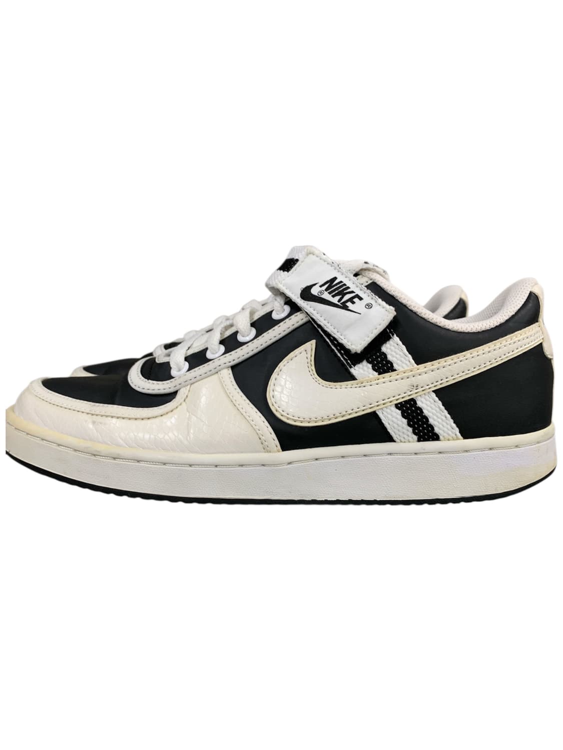 나이키 반달 로우 프리미엄 블랙화이트 270 상품이미지1