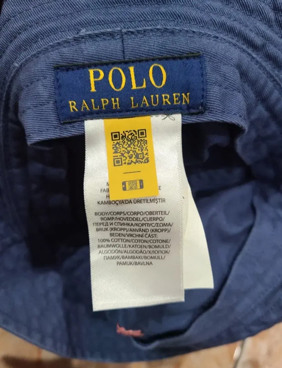 폴로랄프로렌 네이비 핑크 버킷햇 상품이미지7