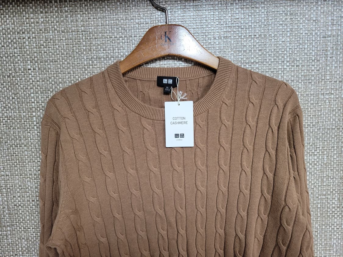 100사이즈 유니클로 니트 새상품  상품이미지2