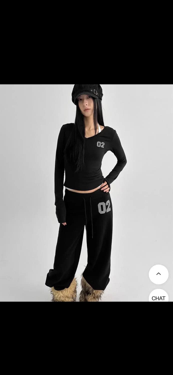 블랙업 메이드 키리키 프린팅 상하의 세트 상품이미지1