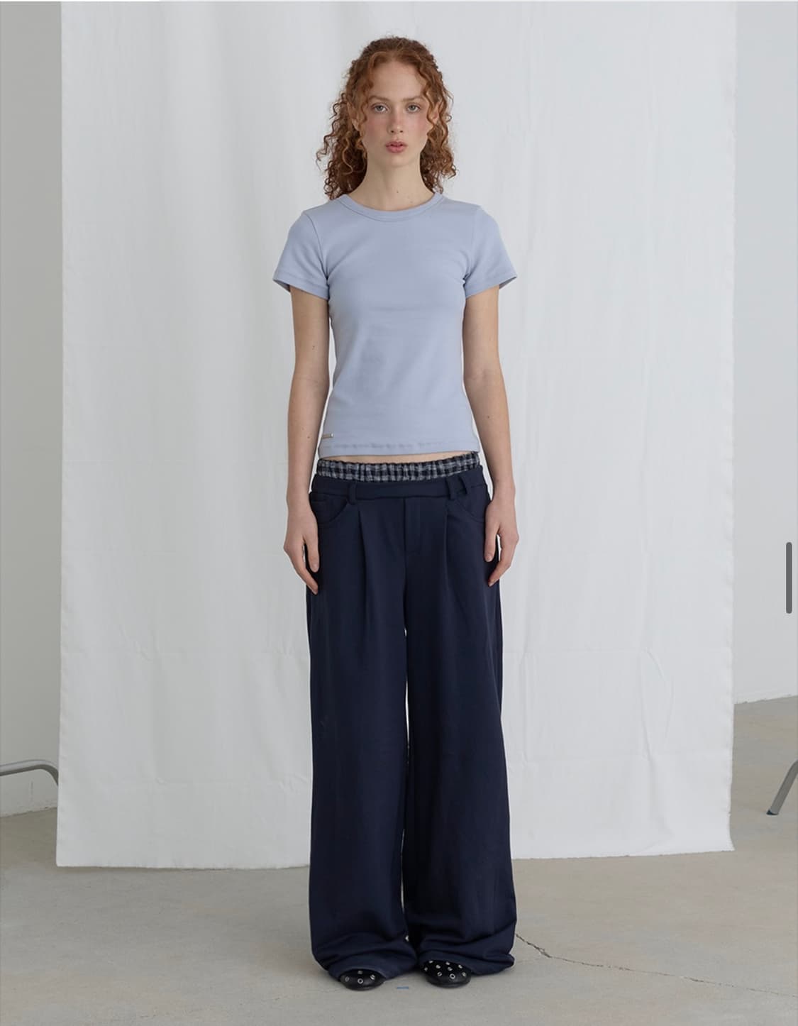 오데스 언더웨어 레이어 스웻 팬츠 - 네이비 상품이미지2