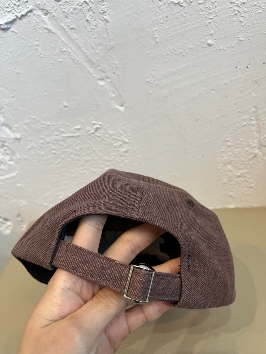 휴먼앤캣 파운드 아플리케 로고 플랫 브림 캡 모자 상품이미지2