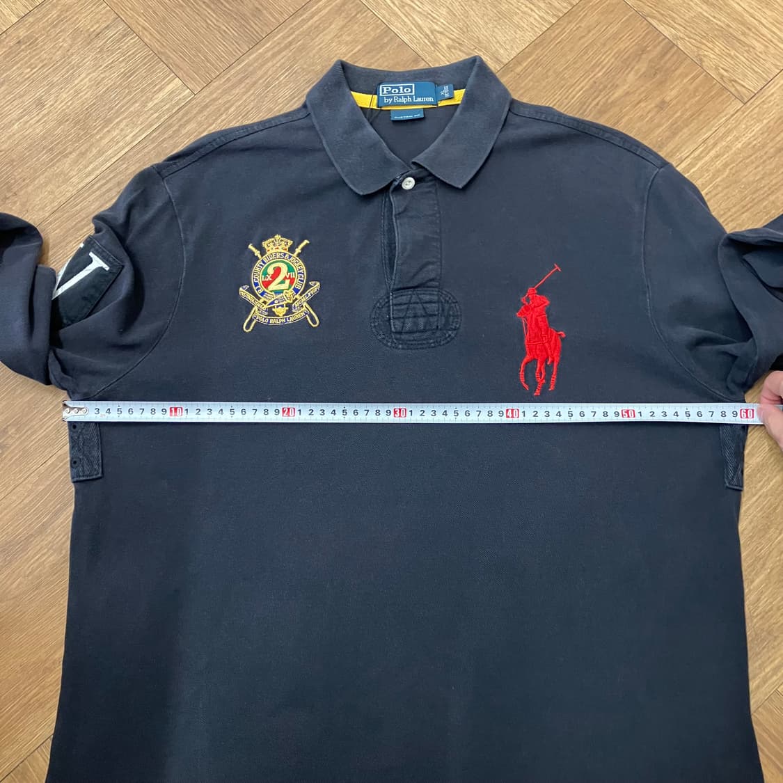 N250 폴로 빅포니 카라 롱슬리브 럭비티 pk 상품이미지5