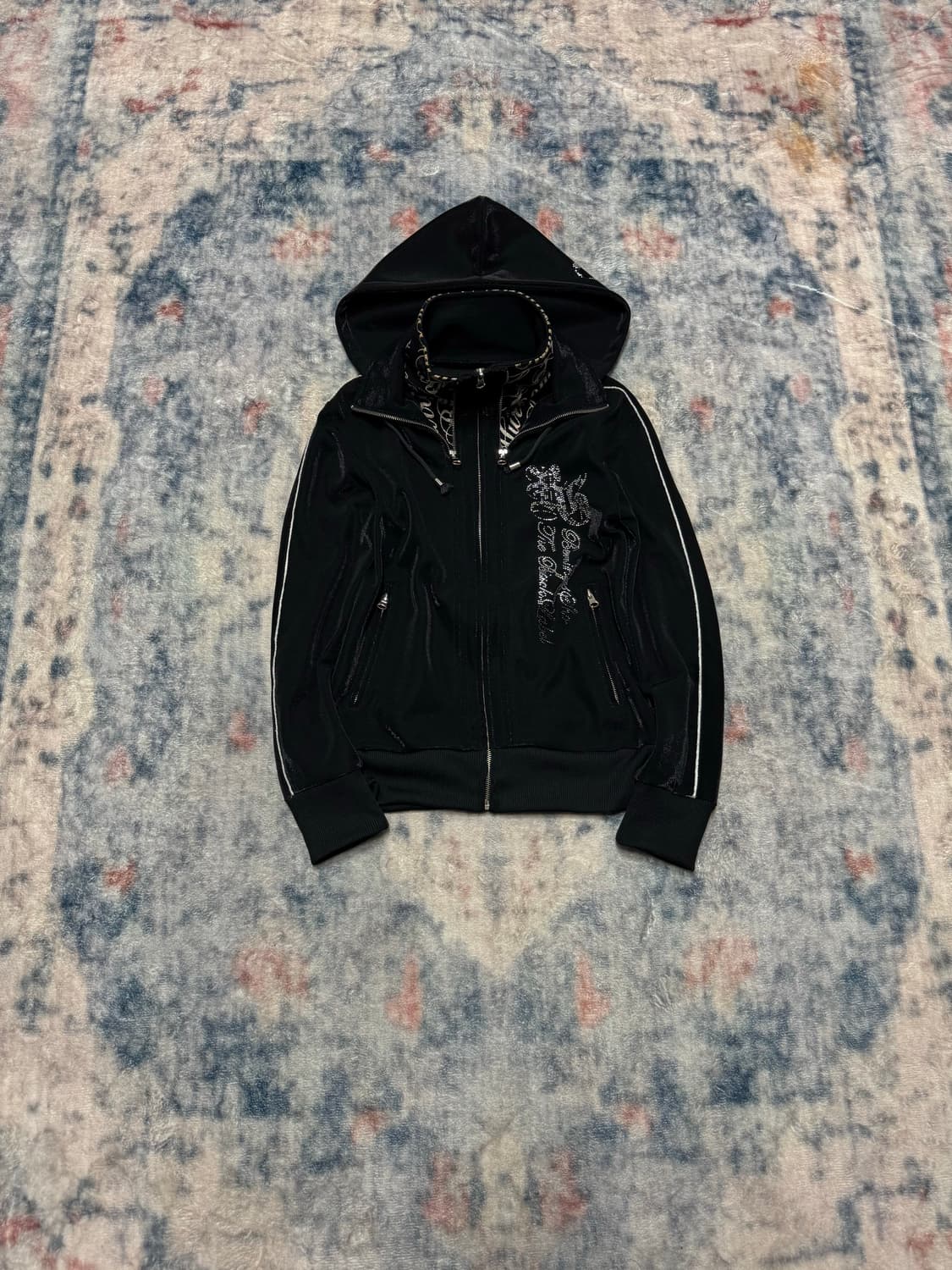 Bernings sho 00s bizz glitter satin hood 상품이미지2