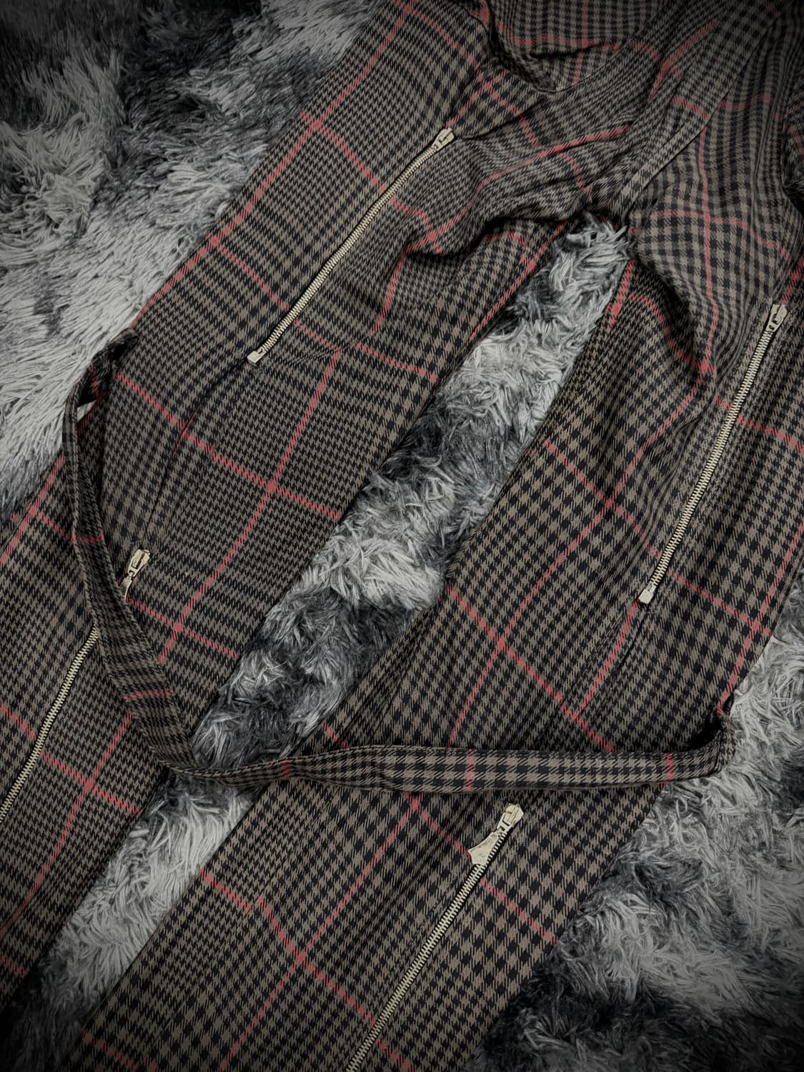 Vivienne Westwood 스트랩 하운드투스 지퍼 팬츠 상품이미지7