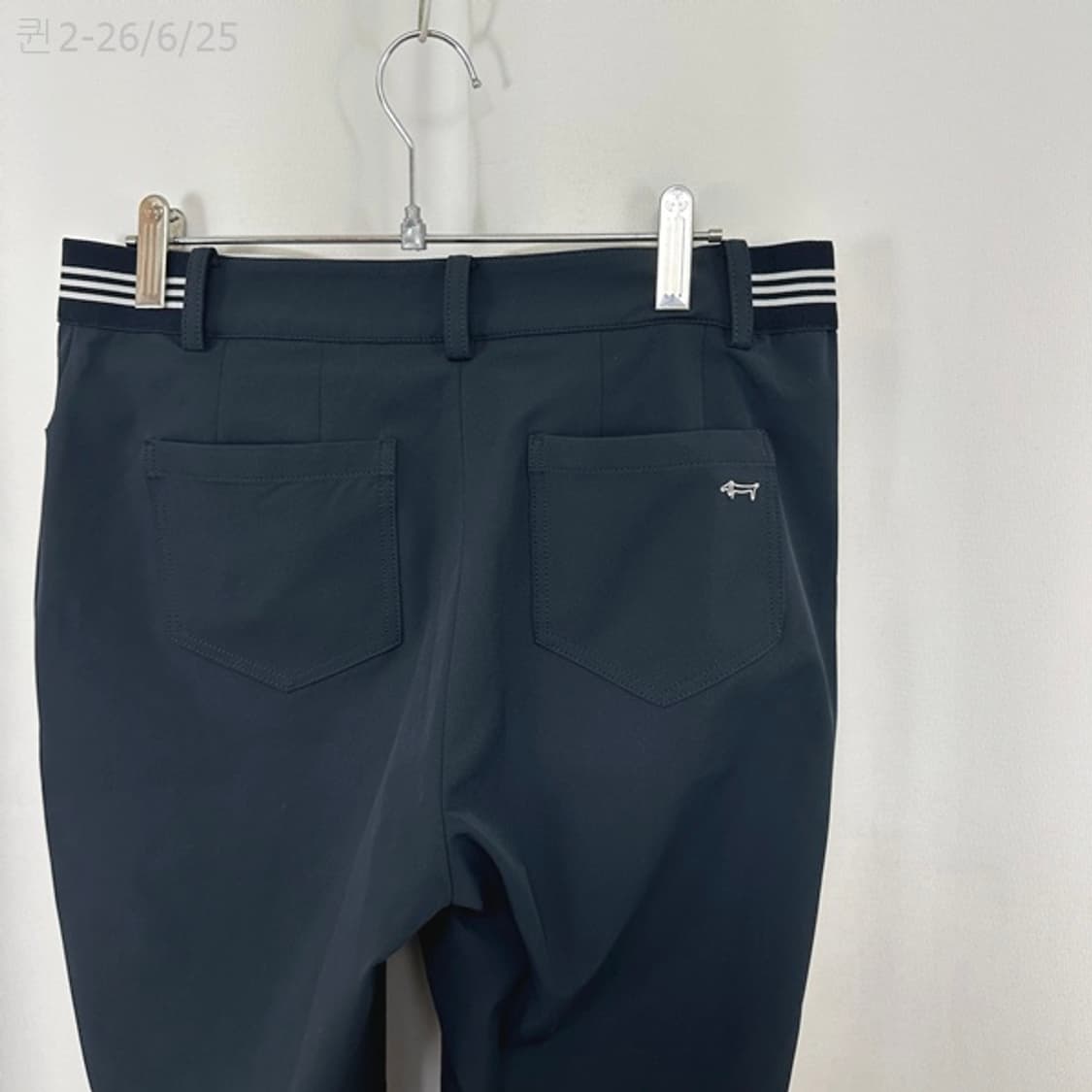 루이까스텔 여자 골프 스판 얇은바지 네이비 70 상품이미지6