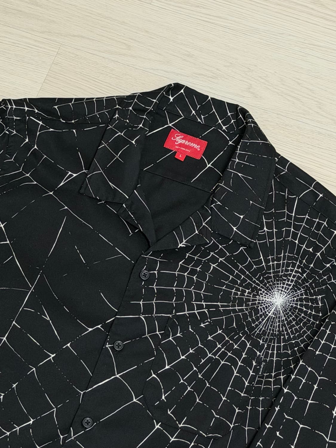 SUPREME 슈프림 웹 스파이더 셔츠 상품이미지4