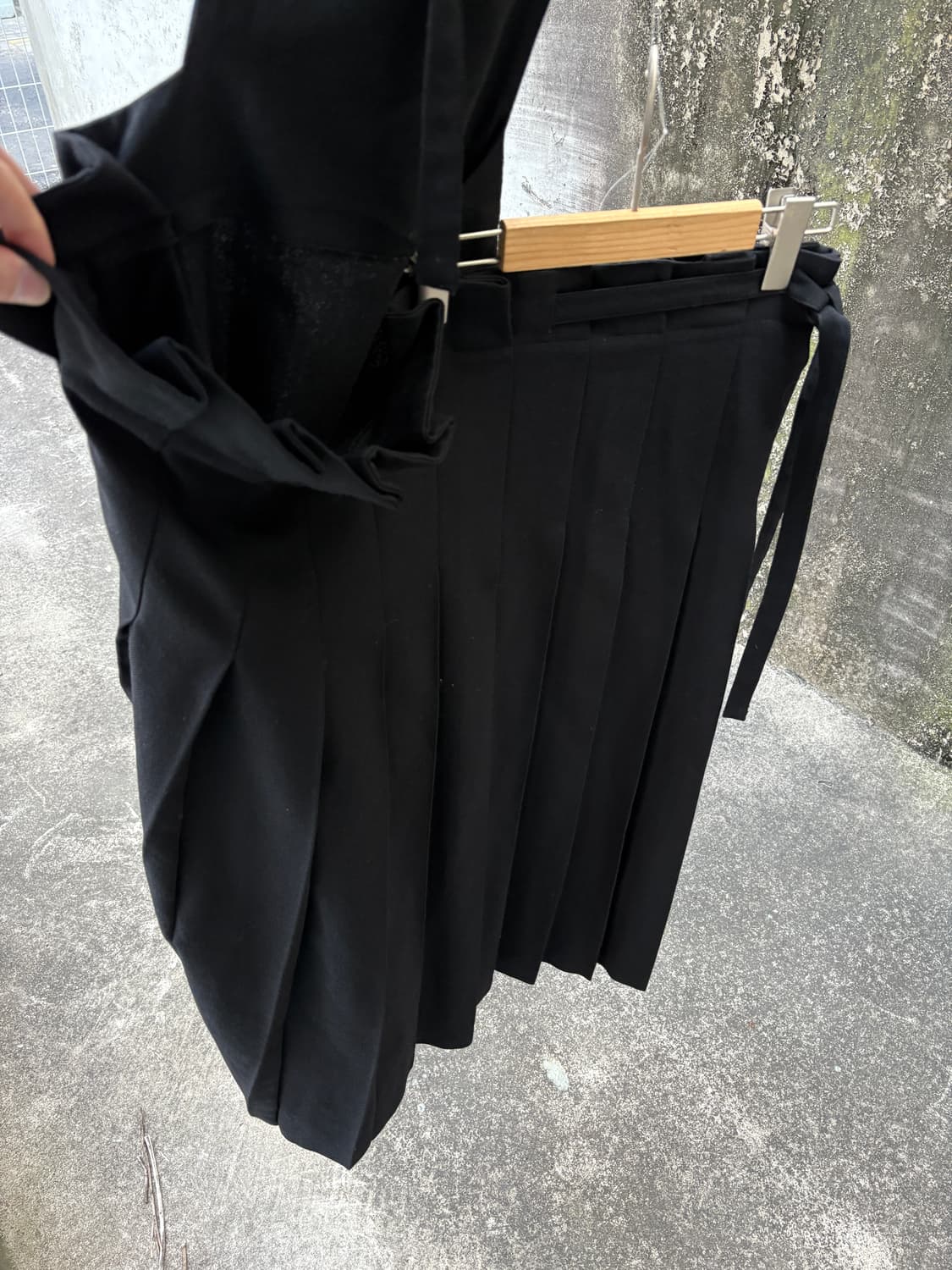 A/T 아츠로 타야마 비대칭 랩 원피스 상품이미지8