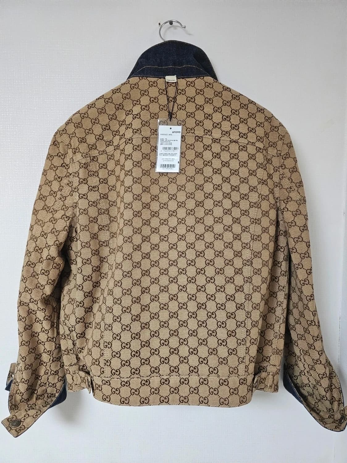 구찌 GG 리버시블 데님 재킷(48/100/새상품급) 상품이미지4