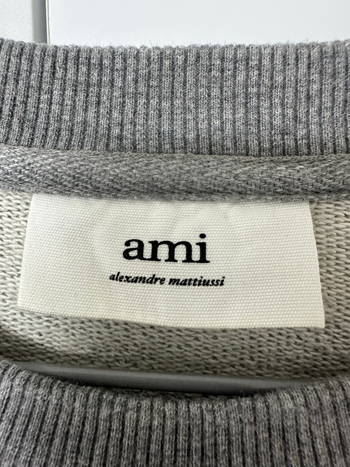 아미 맨투맨 회색 xl(105) 상품이미지3