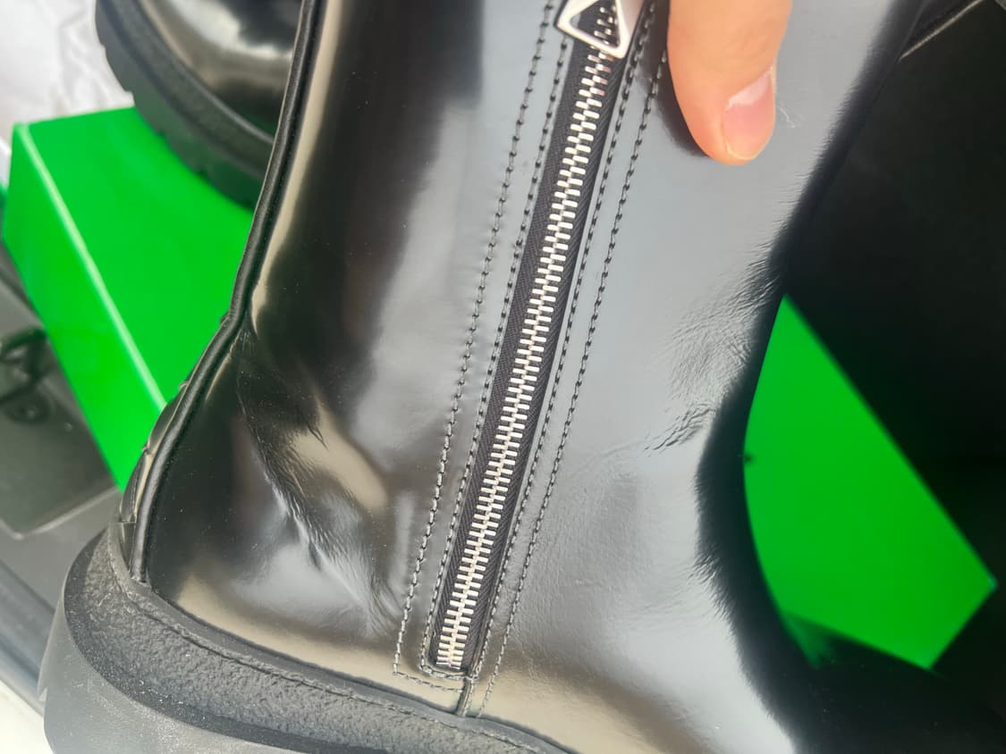 보테가 레더 앵클 부츠 IT43 상품이미지3