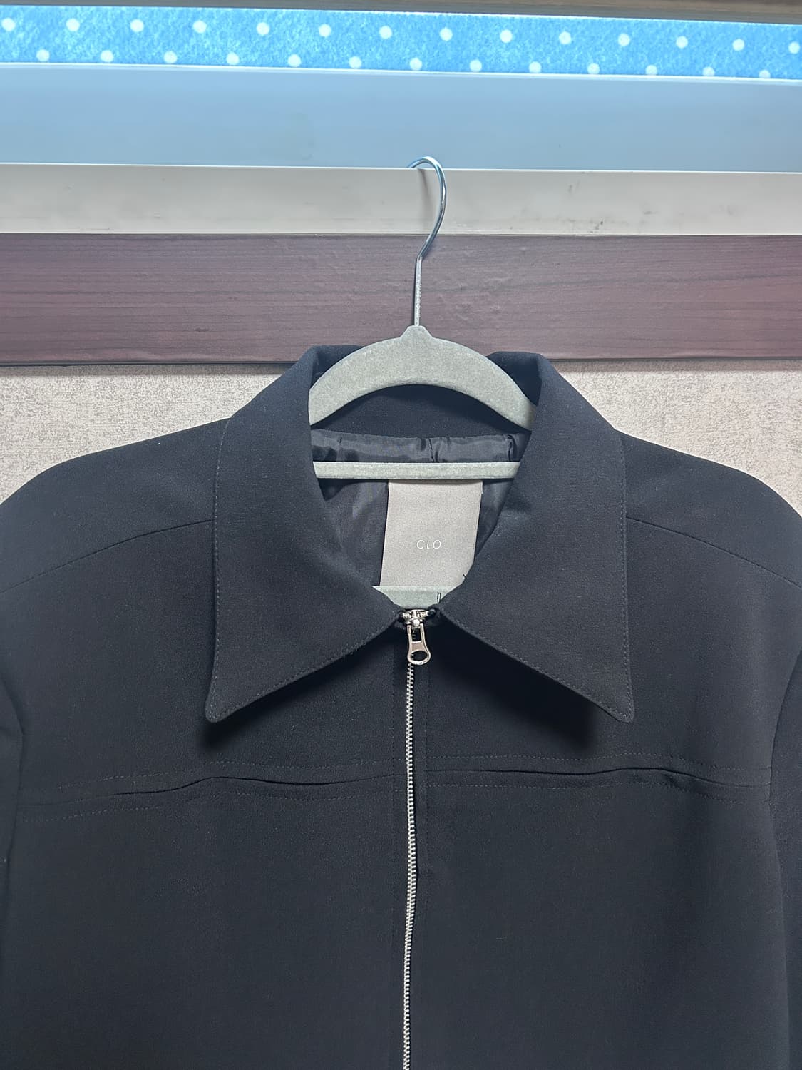 클로 블랙 크롭 자켓 상품이미지2