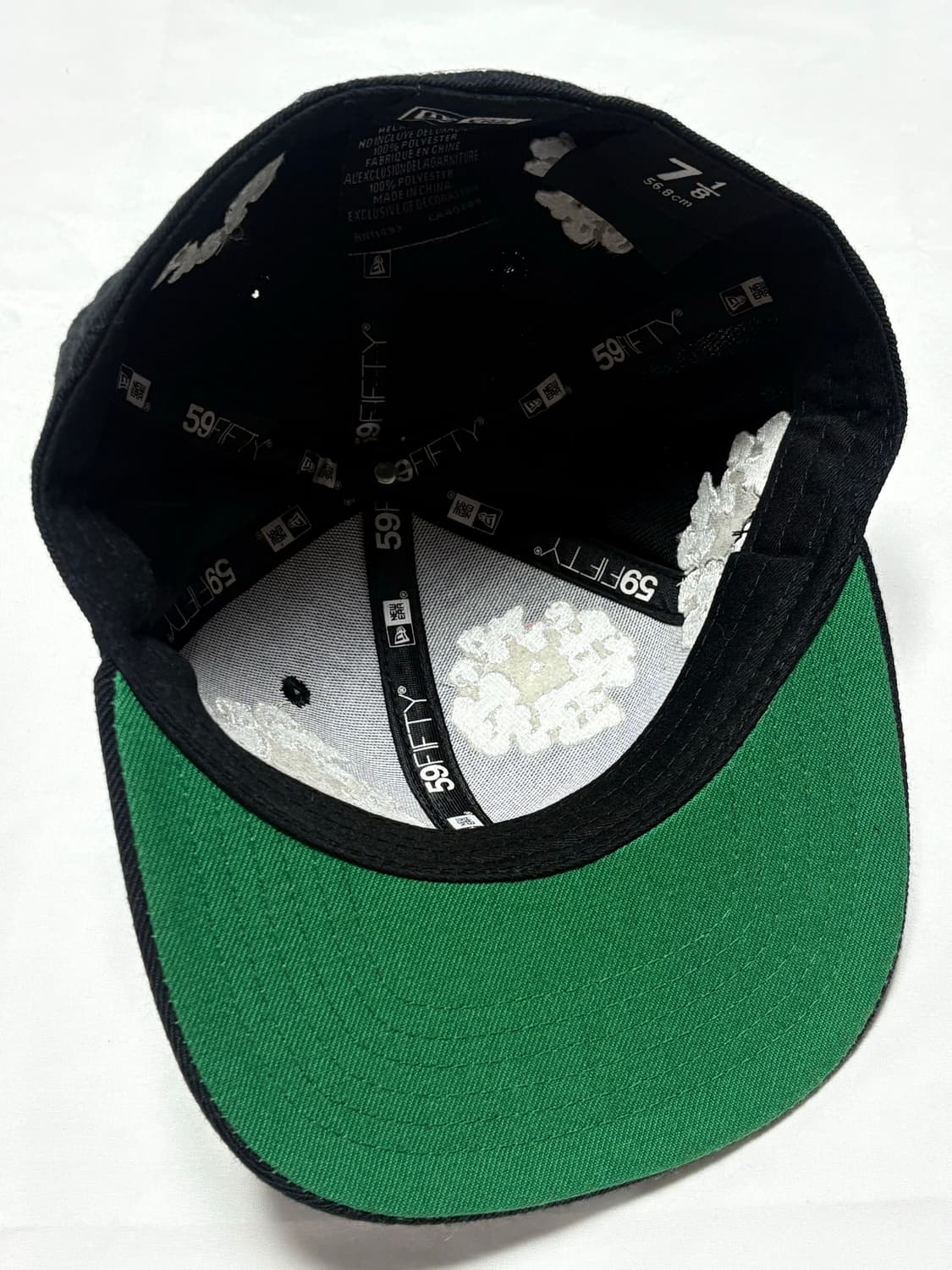 뉴에라 데님티어스 스냅백  7 1/8 블랙 상품이미지4