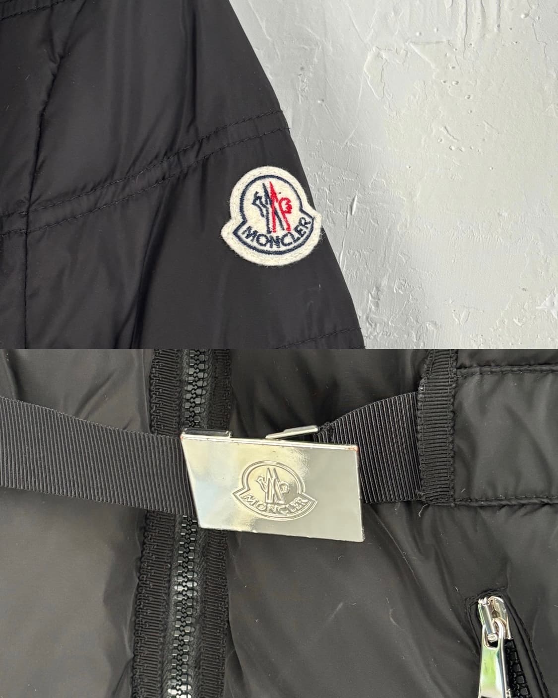 MONCLER 몽클레르 퓨어구스다운 벨티드 우먼 패딩코트 상품이미지8