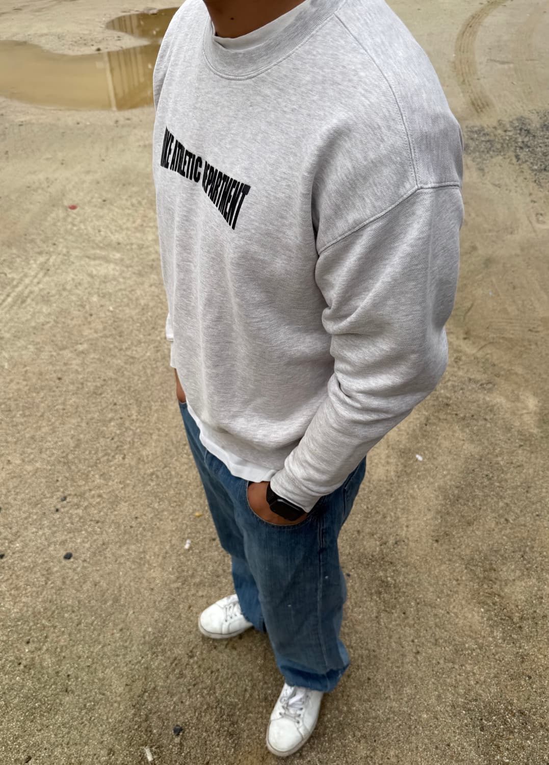 00s Nike sweat 나이키 아치 레터링 스웻셔츠 맨투맨 상품이미지3