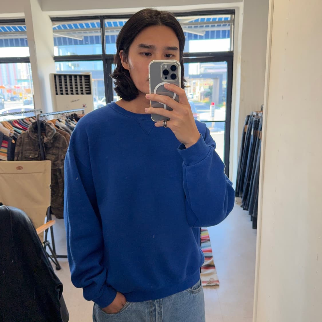 00s 러셀 블랭크 스웻셔츠 상품이미지5