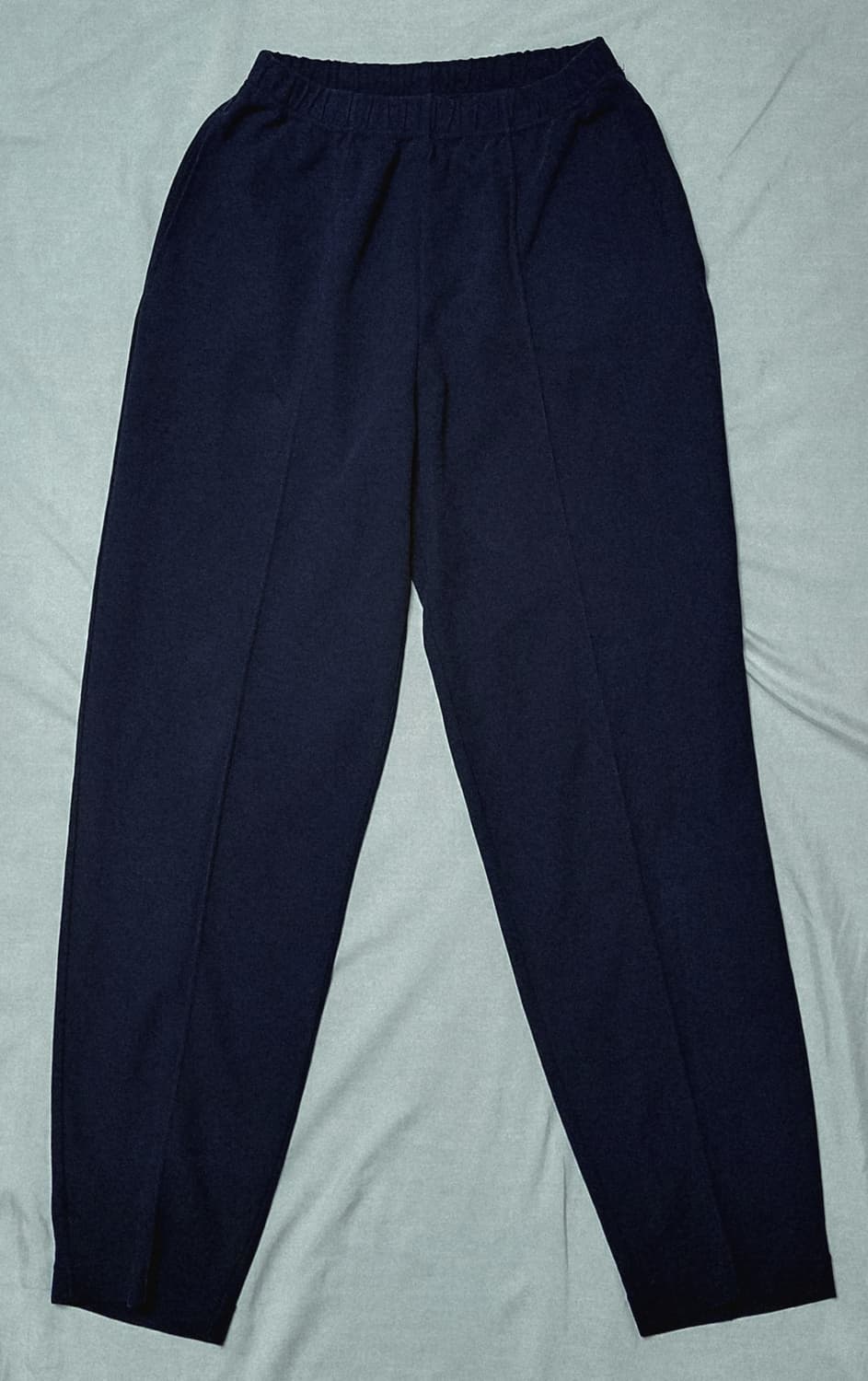 [M/네이비] 꾸레쥬(Courreges) x 데상트 핀턱 조거 팬츠 상품이미지2