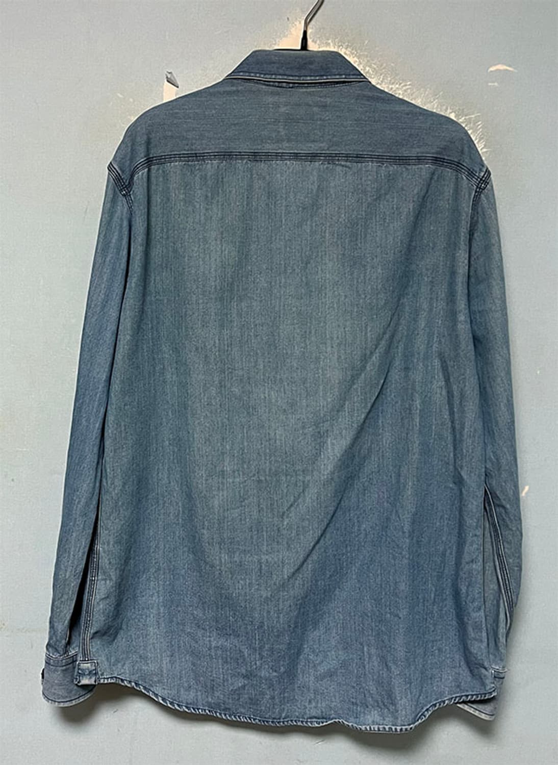 라코스테 남자 포켓 데님셔츠 춘추 L 100 상품이미지2