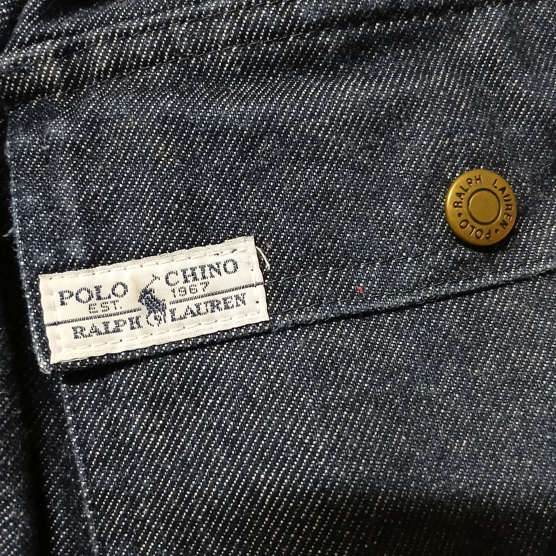 Polo 폴로랄프로렌 구제 데님 치노 반바지 쇼츠 상품이미지3