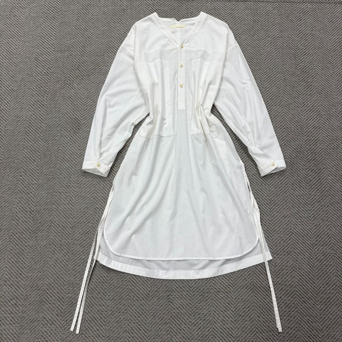 린넨코튼 버튼 원피스 v2527 상품이미지1