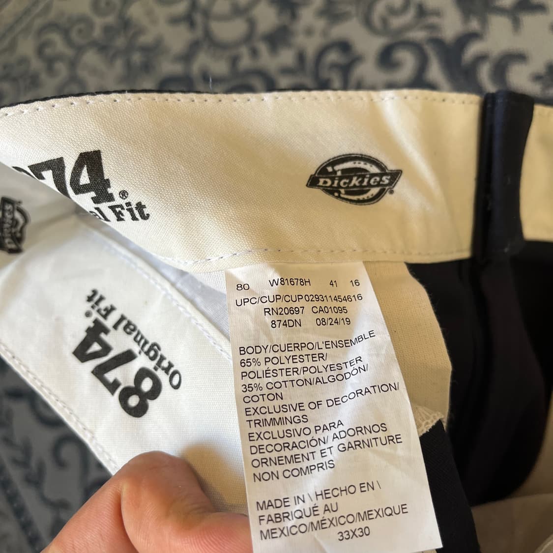 33X30 디키즈874/W2245 상품이미지4