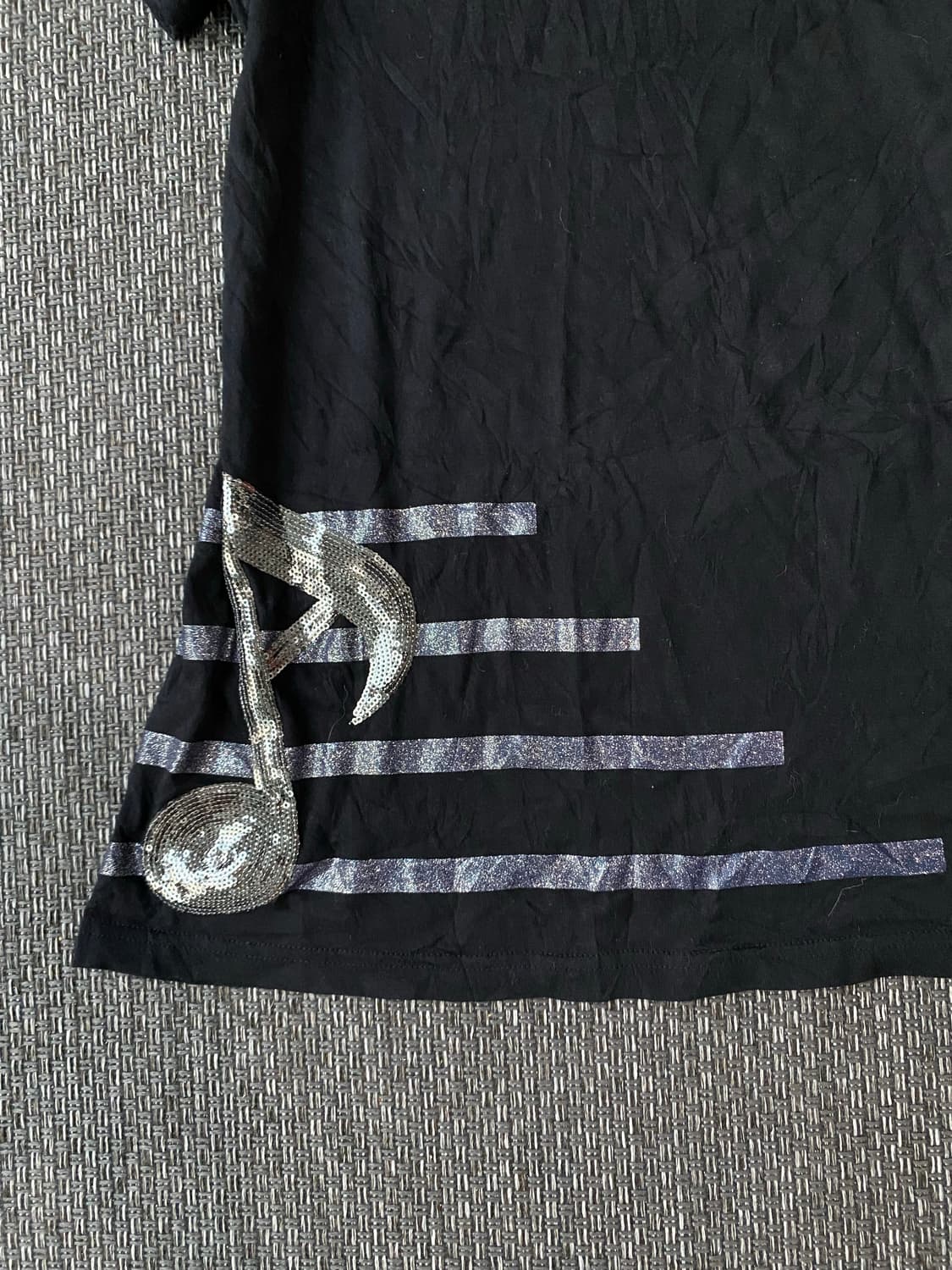Y2K Star&Music Print Tee 상품이미지3