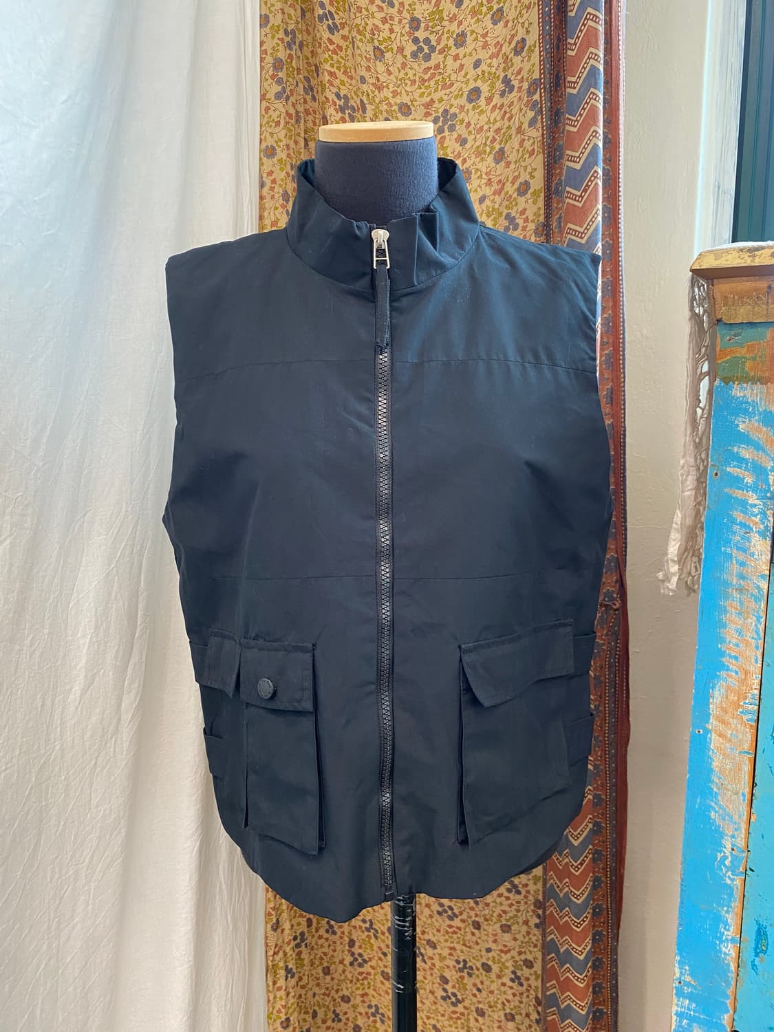 STREET ONE 블랙 워크 베스트자켓(MEN M) 상품이미지10