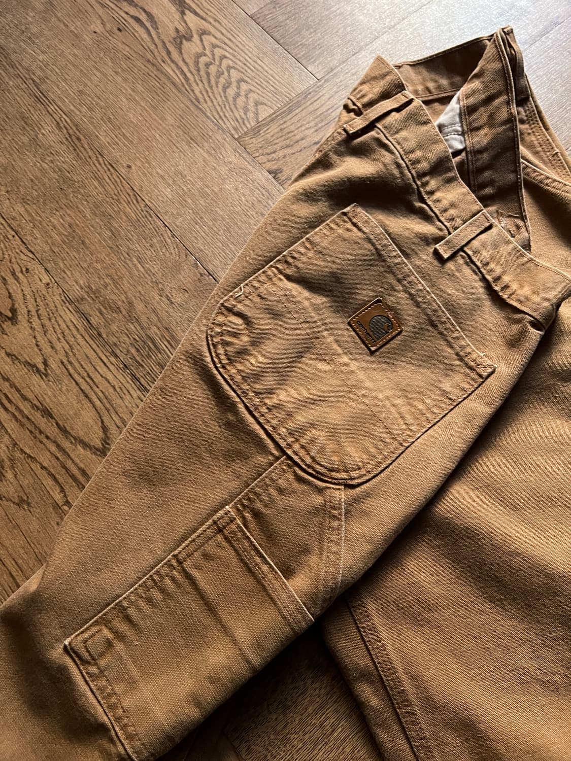 [38]칼하트 USA 브라운 싱글니 카펜터 워크팬츠 상품이미지6