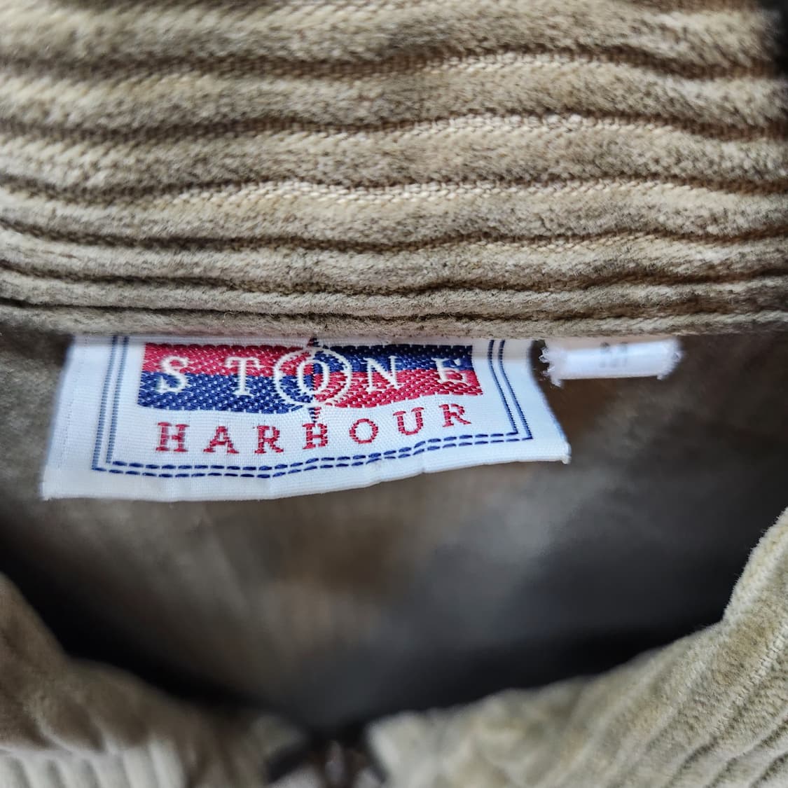 스톤하버 코듀로이 빈티지 집업 자켓 M(XL) 상품이미지6