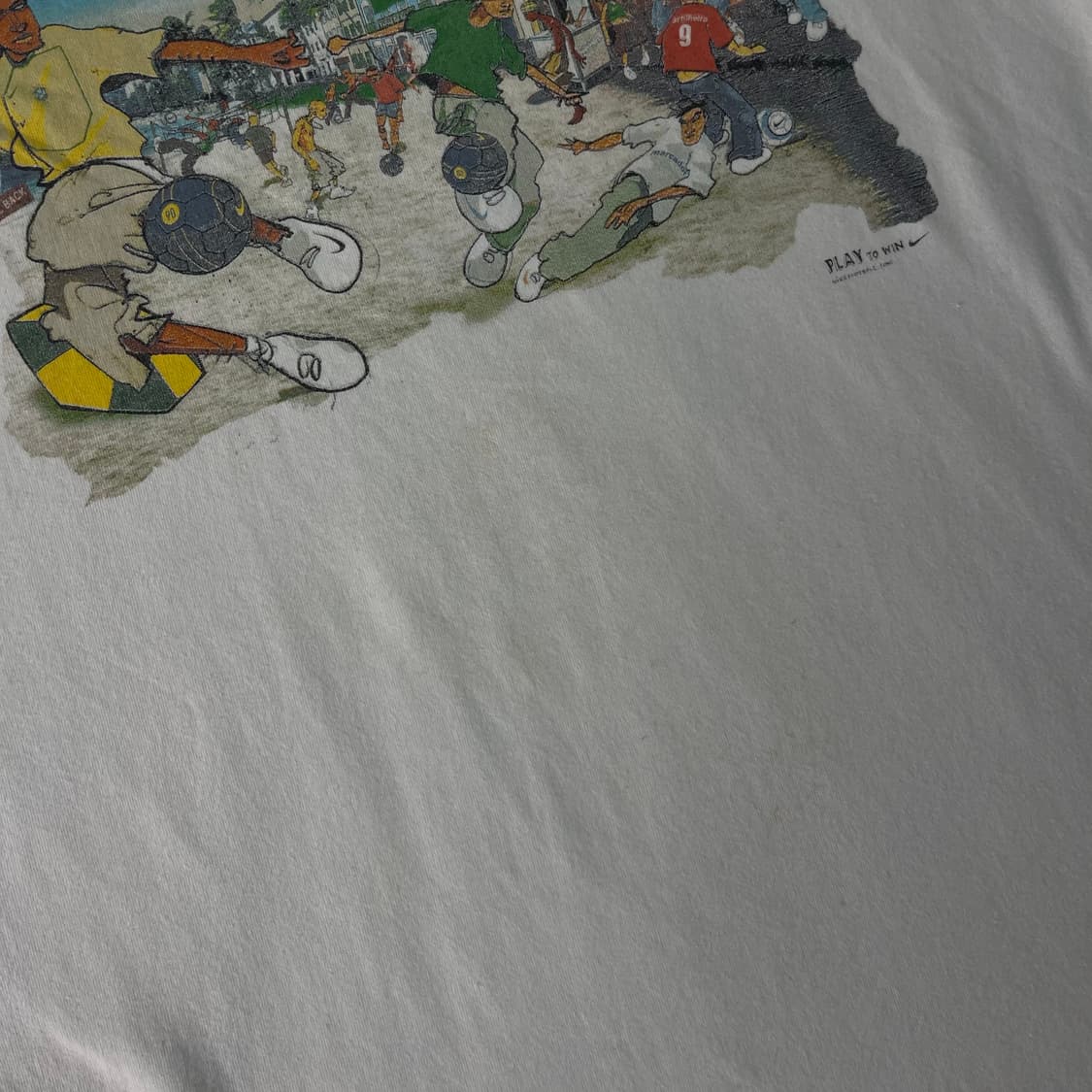 105 나이키 00s 호나우지뉴 반팔 티셔츠 상품이미지7