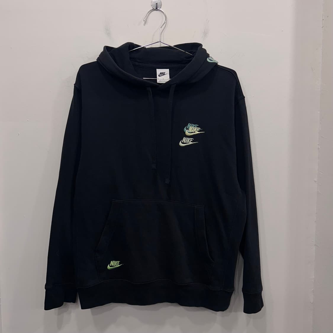 나이키 스우시 멀티 자수로고 후드티 상품이미지2